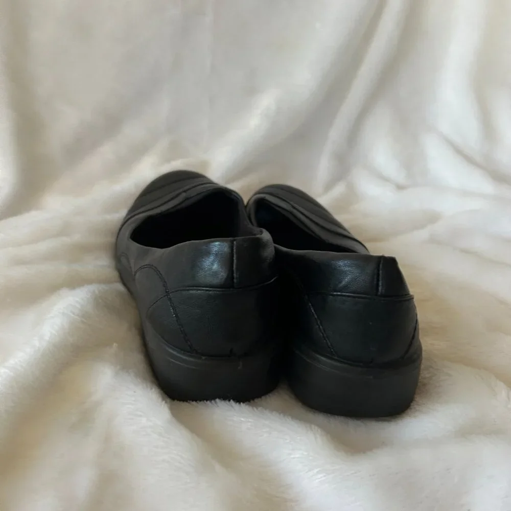 Easy Street Comfort Loafers Womens 8‎ Black Closed Toe